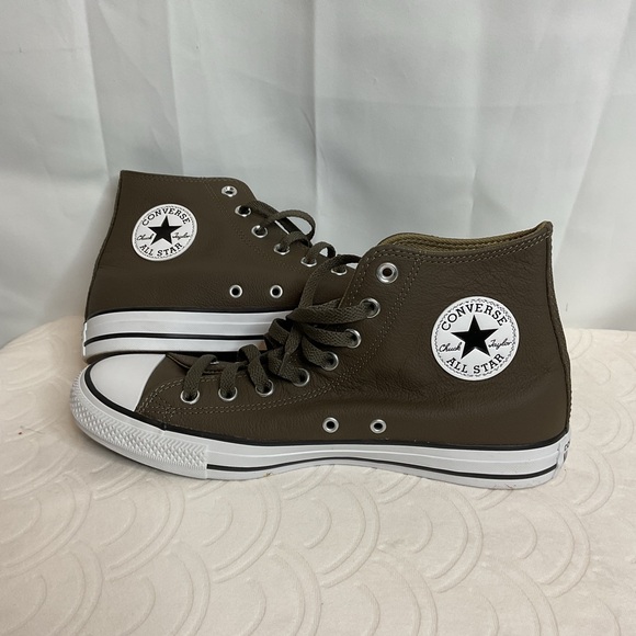 Converse Chuck Taylor Cave Green all star mens 9 womens 11 hightops - Picture 2 of 8